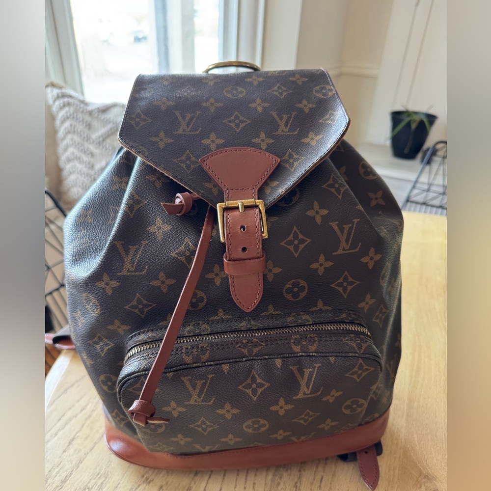 Louis Vuitton Brown Monogram Backpack
